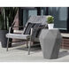 Constance 22 X 18 inch Grey Outdoor End Table